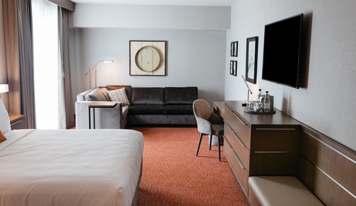 Studio Suite, 1 King Bed, Accessible (Roll-In Shower)