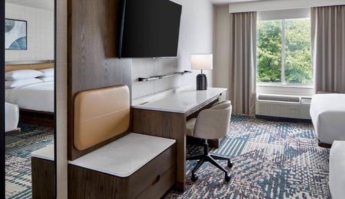 Standard Room, 2 Queen Beds (Mobility/Hearing Accessible, Tub)