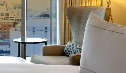 Room, 1 King Bed, Accessible, City View (Roll-in Shower)