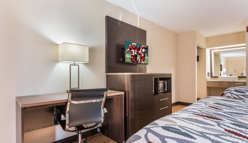 Deluxe Room, 1 King Bed, Non Smoking (Roll-In Shower)