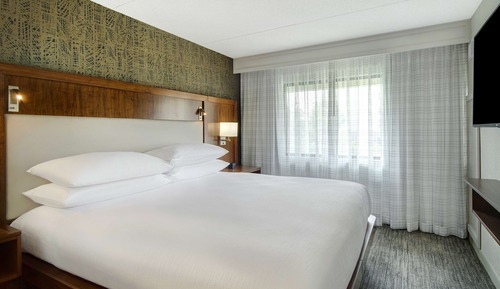 Suite, 1 King Bed, Accessible, Bathtub (Mobility & Hearing)