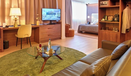 Junior Suite, 1 King Bed, Non Smoking (Larger Room;with Sofabed)