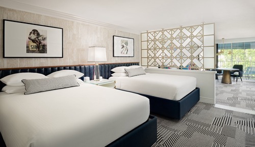 Premier Suite, 2 Double Beds, Balcony
