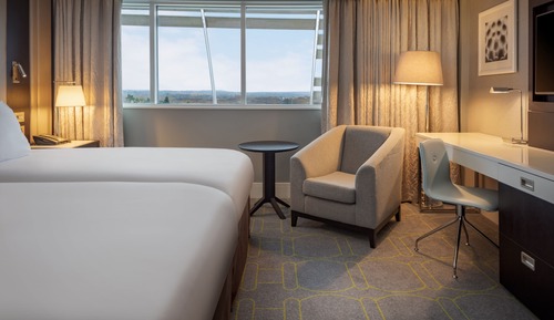 Deluxe Room, 2 Twin Beds, Non Smoking, View