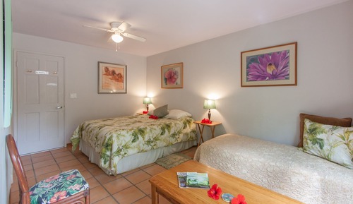 Kahuna Banyan View, 1 Queen Bed and 1 Twin Bed, Private Bathroom