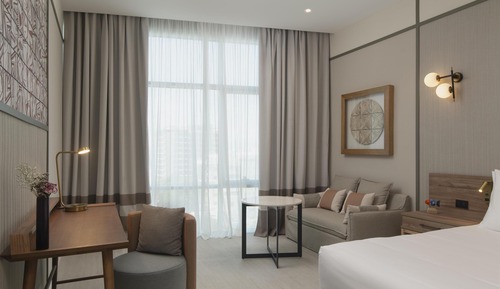 Deluxe Room, 2 Double Beds (High Floor)
