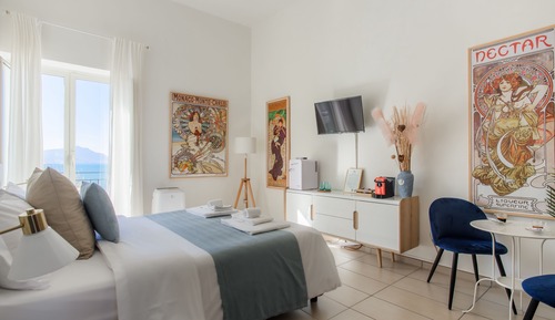 Luxury Double Room, Balcony, Sea View