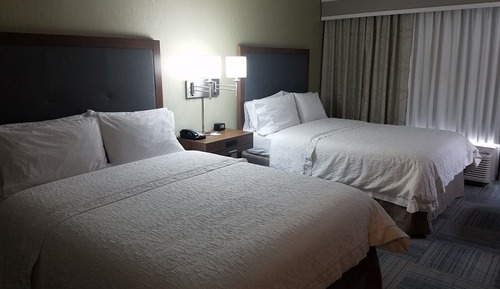 Room, 2 Queen Beds, Non Smoking, Refrigerator & Microwave