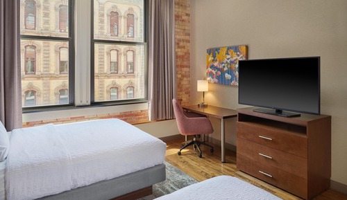 Suite, 2 Queen Beds, Non Smoking, City View