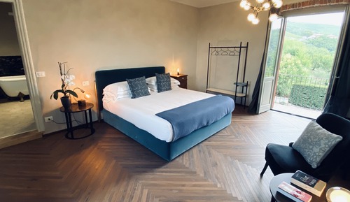 Romantic Junior Suite, vista vigneti