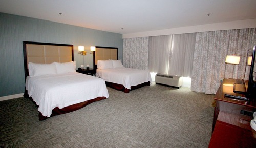 Room, 2 Queen Beds, Non Smoking, Refrigerator & Microwave