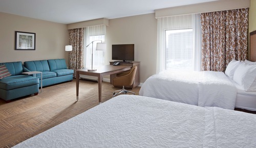 Studio, 2 Queen Beds, Non Smoking, Refrigerator & Microwave