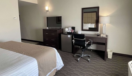 Standard Room, 1 King Bed, Non Smoking, Refrigerator