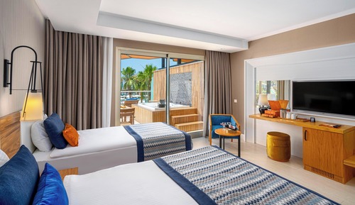 Deluxe Room, Jetted Tub, Sea View