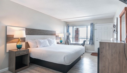 Basic Single Room, 1 King Bed, Harbor View