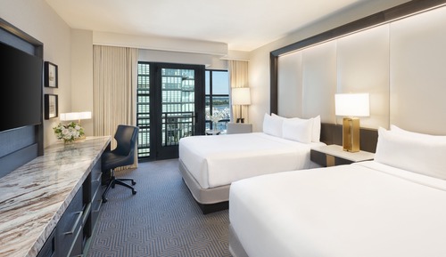 Premium Room, 2 Queen Beds, Balcony (Juliet Balcony, View)