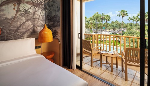 Deluxe Twin Room, Pool View