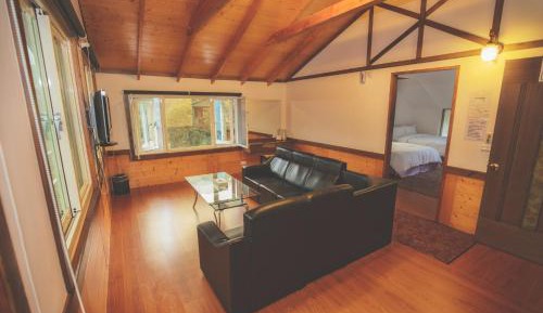 Family Room with Mountain View
