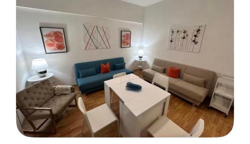 Two-Bedroom Apartment with Balcony and Terrace