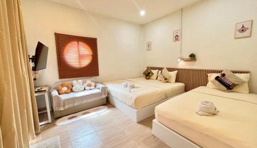 Triple Room with Garden View