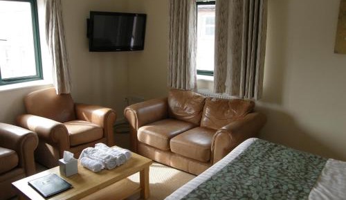 Family Room with Shared Bathroom