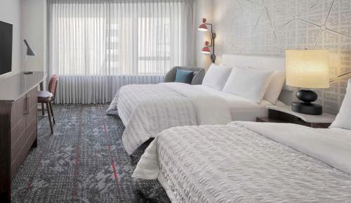 Classic Room with Two Queen Beds and Roll-in Shower - Mobility Accessible