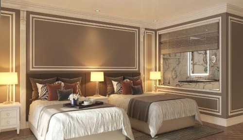Twin Room with City View