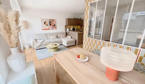 One-Bedroom Apartment with Balcony and City View