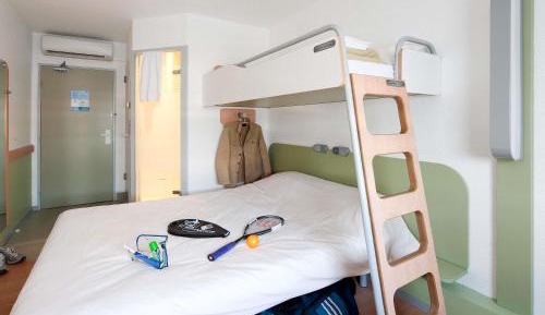 Triple Room with One Double Bed and One Bunk Bed