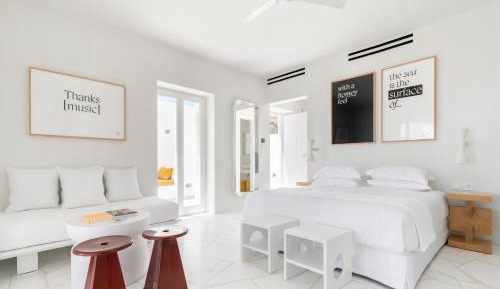 White Suite with Sea View