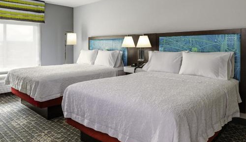 Queen Studio Suite with Two Queen Beds and Sofa Bed