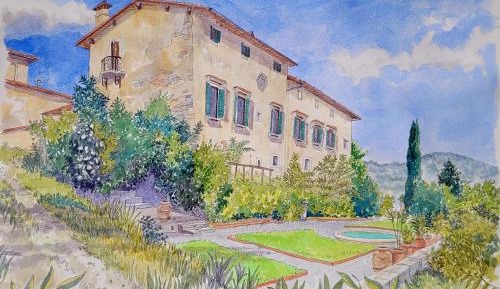 Villa with Garden View