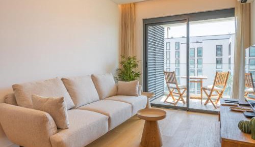 Two-Bedroom Apartment with Balcony