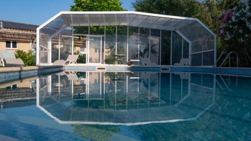 Studio with Pool View