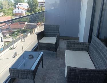 Studio with Balcony