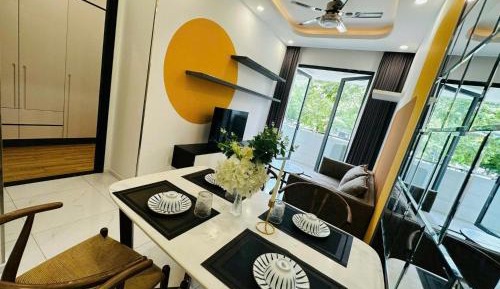 Two-Bedroom Apartment with Balcony
