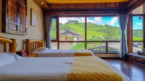 Twin Room with Mountain View