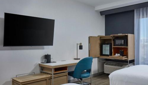 Queen Room with Two Queen Beds and Roll-in Shower - Mobility and Hearing Accessible
