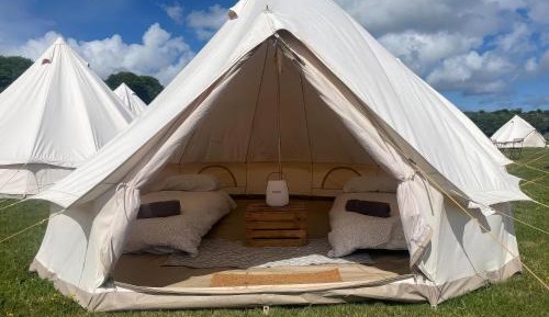 Deluxe 2 Person Glamping Bell Tent 