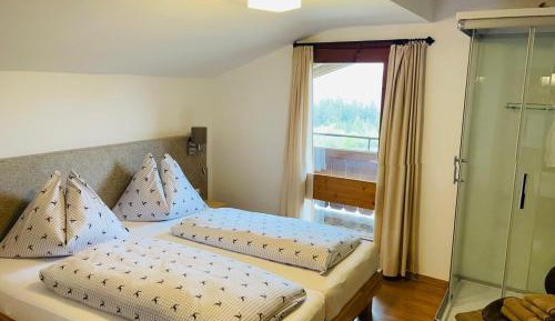 Double Room with Balcony, Shower in Room and Shared Toilet