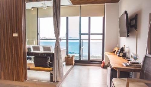 Quadruple Room with Sea View