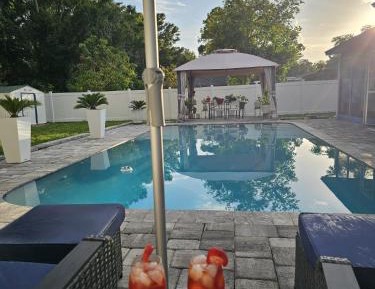 Studio with Pool View