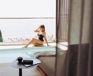 Deluxe SWIM-UP (16+) Suite Sea View – Premium 24h All Inclusive