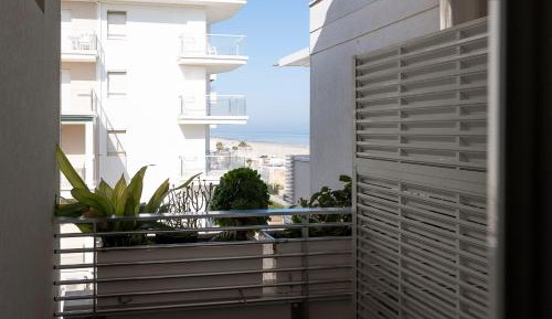 Superior Double Room with Balcony and Side Sea View