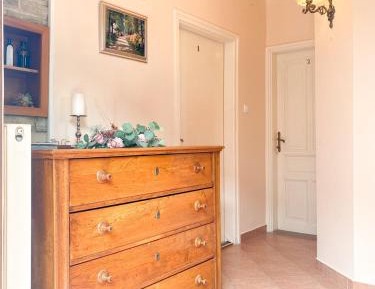 One-Bedroom Apartment with Terrace and Garden View