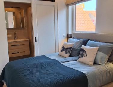 Deluxe One-Bedroom Apartment with Harbor View