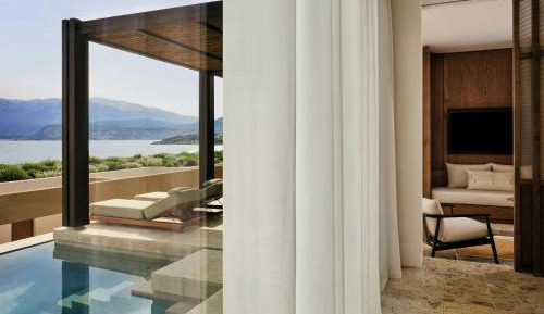 Executive Suite, 1 King, Sofa bed, Sea view, Private Pool, Terrace