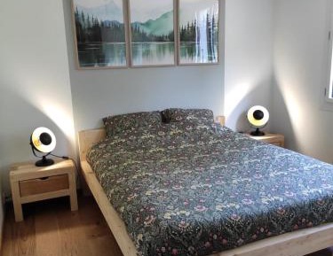 One-Bedroom Apartment with Balcony and Mountain View  