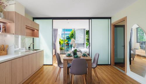 Two-Bedroom Apartment with Balcony