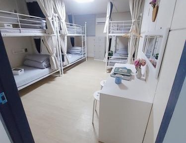 Bed in 6-Bed Female Dormitory Room